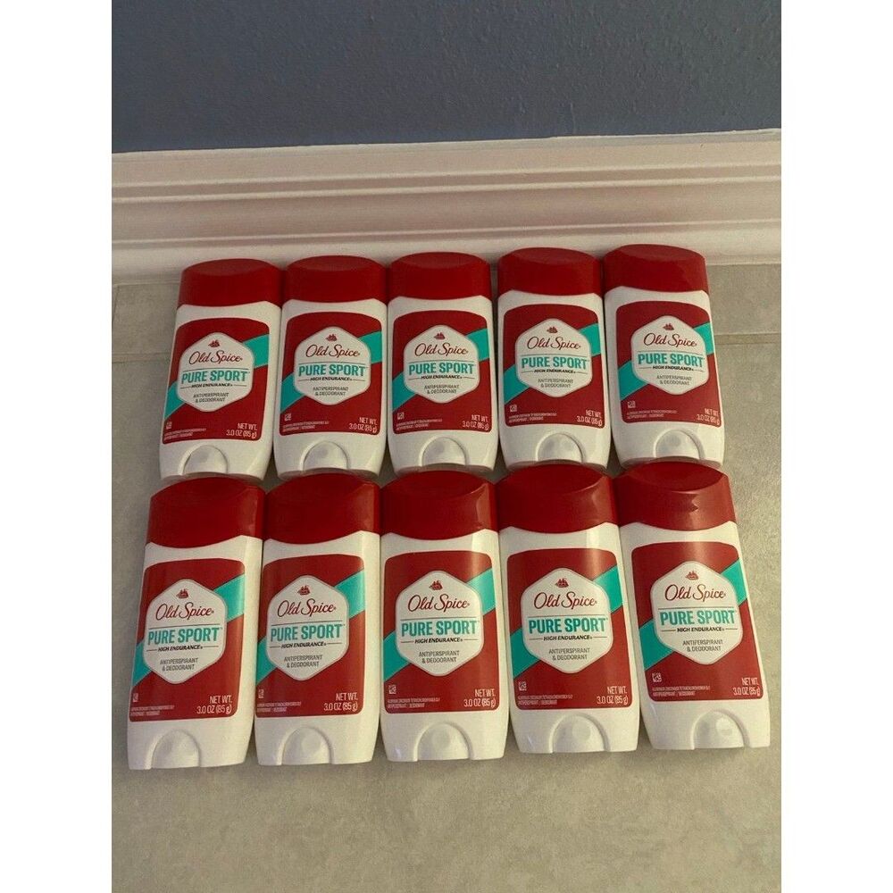 Brand new 10 old spice deodorant Pure Sport High Endurance bundle set